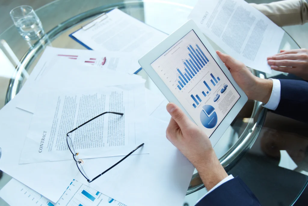 reading financial reports