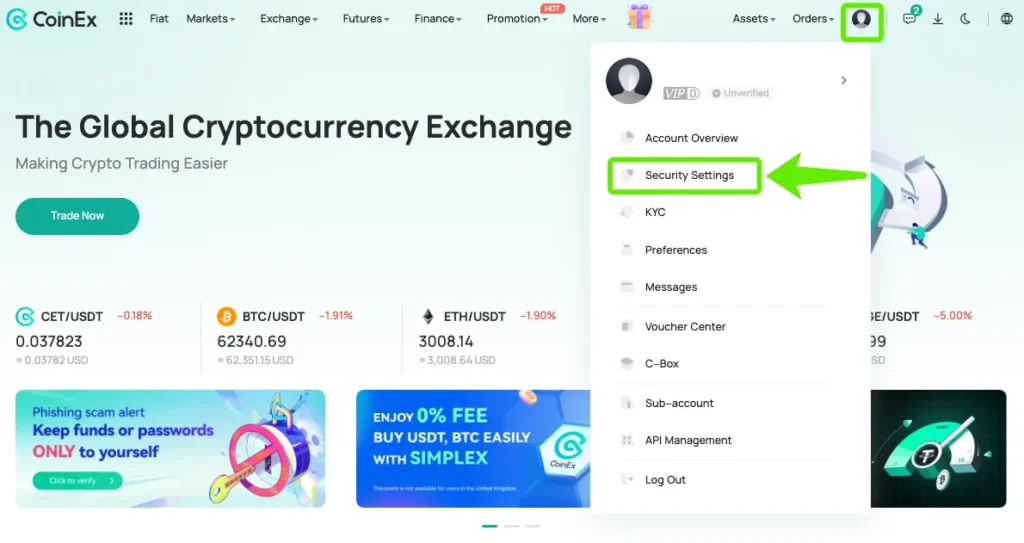 CoinEx Exchange Review