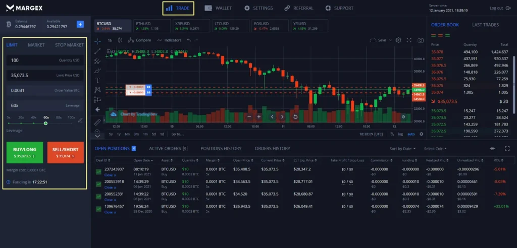 Margex Exchange Review