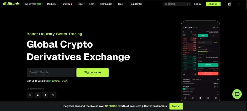Bitunix Exchange Review